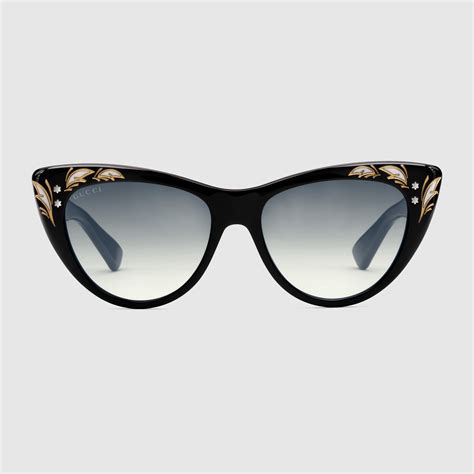 gucci cats eye sunglasses